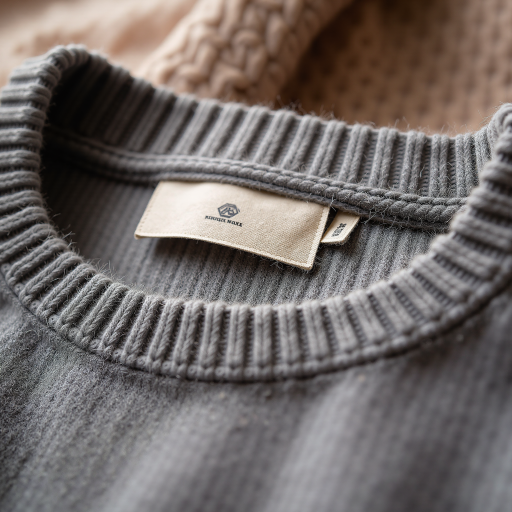 三十五岁左右男性设计师头像，穿灰色毛衣，专业摄影，温暖色调背景